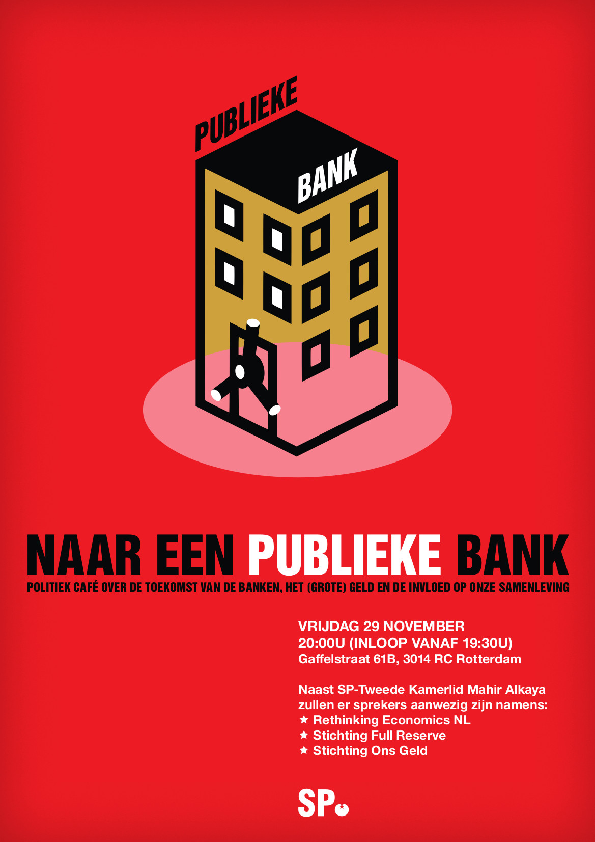 Kom naar politiek café over De Publieke Bank - SP Rotterdam