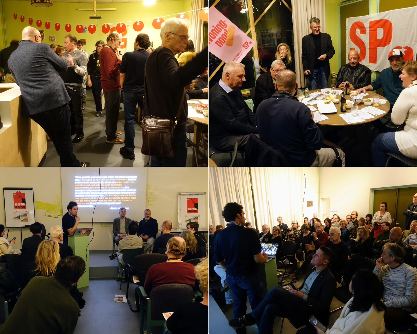 Gelukkig En Strijdbaar 2024 SP Rotterdam   Nieuwjaarsborrel 2024 